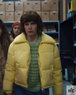 Such Brave Girls S02 Louise Brealey Yellow Bomber Jacket The Urban Hawk