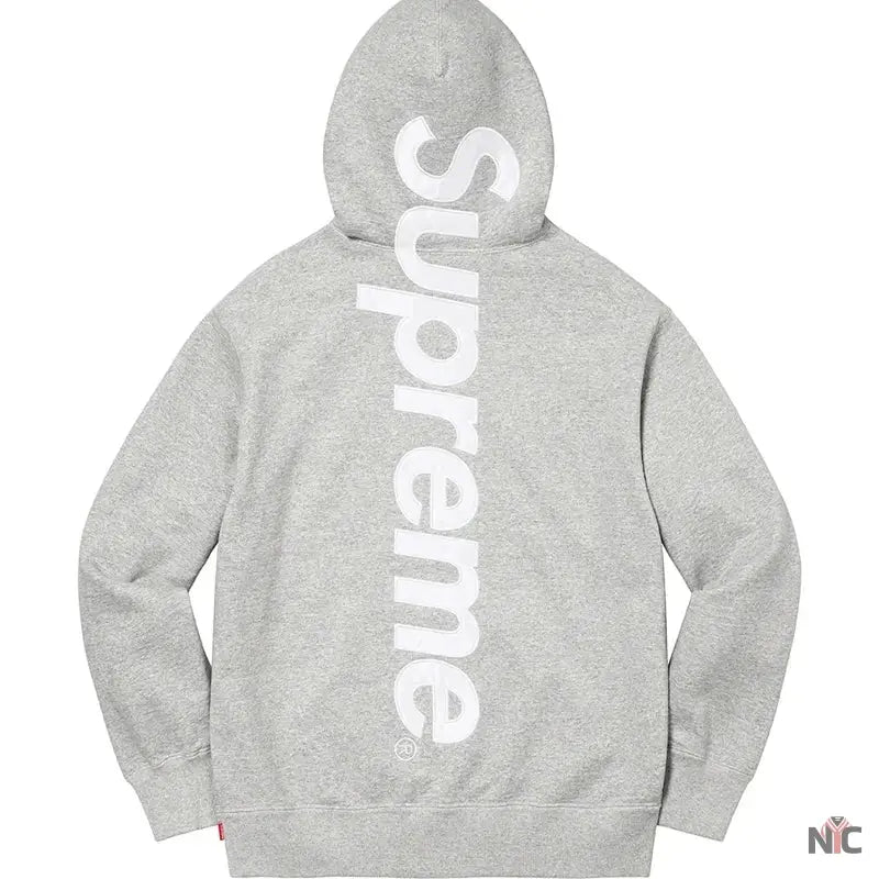 Supreme Satin Applique Hooded Sweatshirt The Urban Hawk