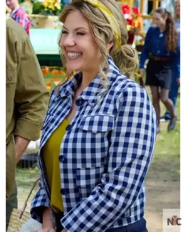 The Heiress And The Handyman Jodie Sweetin Checkered Jacket The Urban Hawk