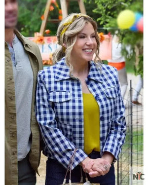 The Heiress And The Handyman Jodie Sweetin Checkered Jacket The Urban Hawk