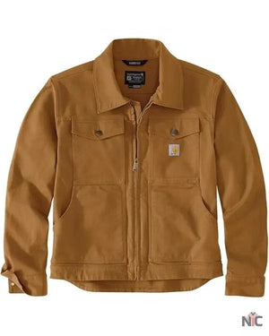 The Institute S01 Ben Barnes Brown Cotton Jacket The Urban Hawk