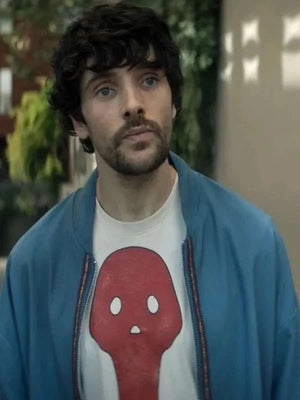 Colin Morgan The Sandman S02 Blue Bomber Jacket USA Jackets