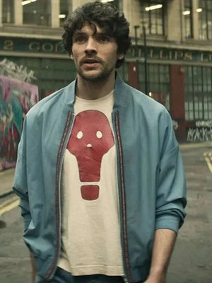 Colin Morgan The Sandman S02 Blue Bomber Jacket USA Jackets