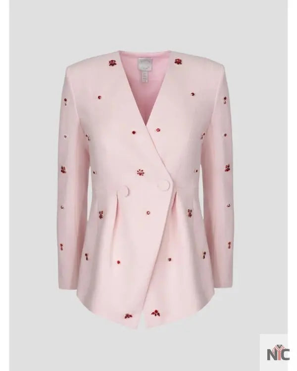 The Today Show 2025 Jill Martin Pink Embellish Jacket The Urban Hawk