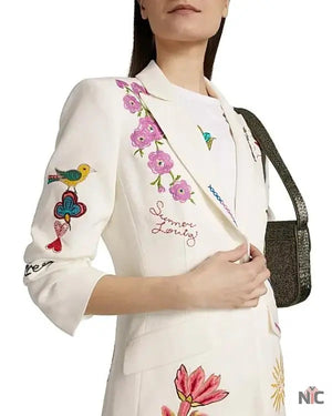 The Today Show Trisha Yearwood Summer Love White Blazer The Urban Hawk