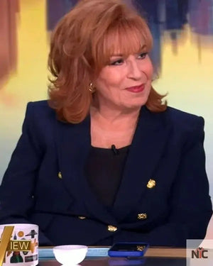 The View 2025 Joy Behar Blue Double Breasted Blazer The Urban Hawk