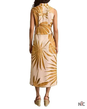 The Young And The Restless Mishael Morgan Palm Leaf Dress The Urban Hawk