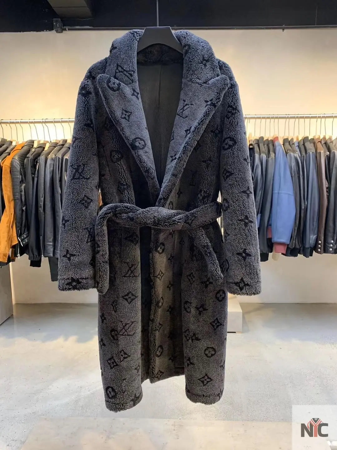 Travis Kelce Louis Vuitton Grey Coat The Urban Hawk