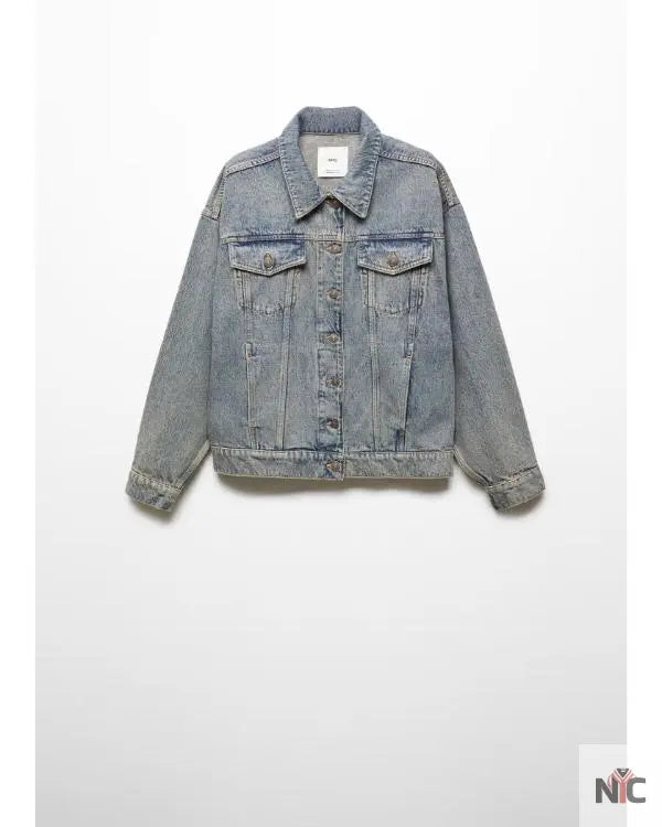 Under a Dark Sun S01 Ava Baya Blue Wash Denim Jacket The Urban Hawk