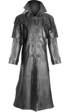 Winter Long Coat For Men Black Zing Apparel