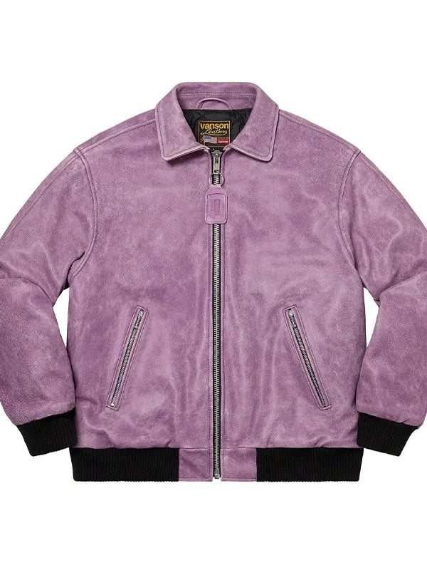 Vanson Supreme Jacket Purple