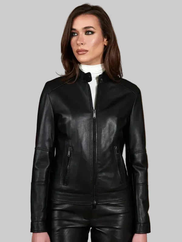 Women-Black-nappa-lamb-leather-biker-jacket