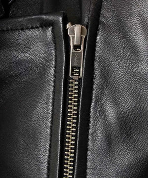 Cropped Leather Jacket, Women Biker Jacket Zing Apparel