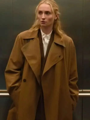 Zara Dunne Steal  Cotton Brown Coat