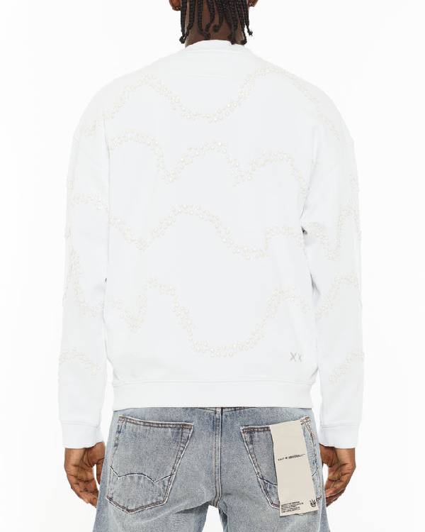 Late Night with Seth Meyers Chance The Rapper White Sweater USA Jackets