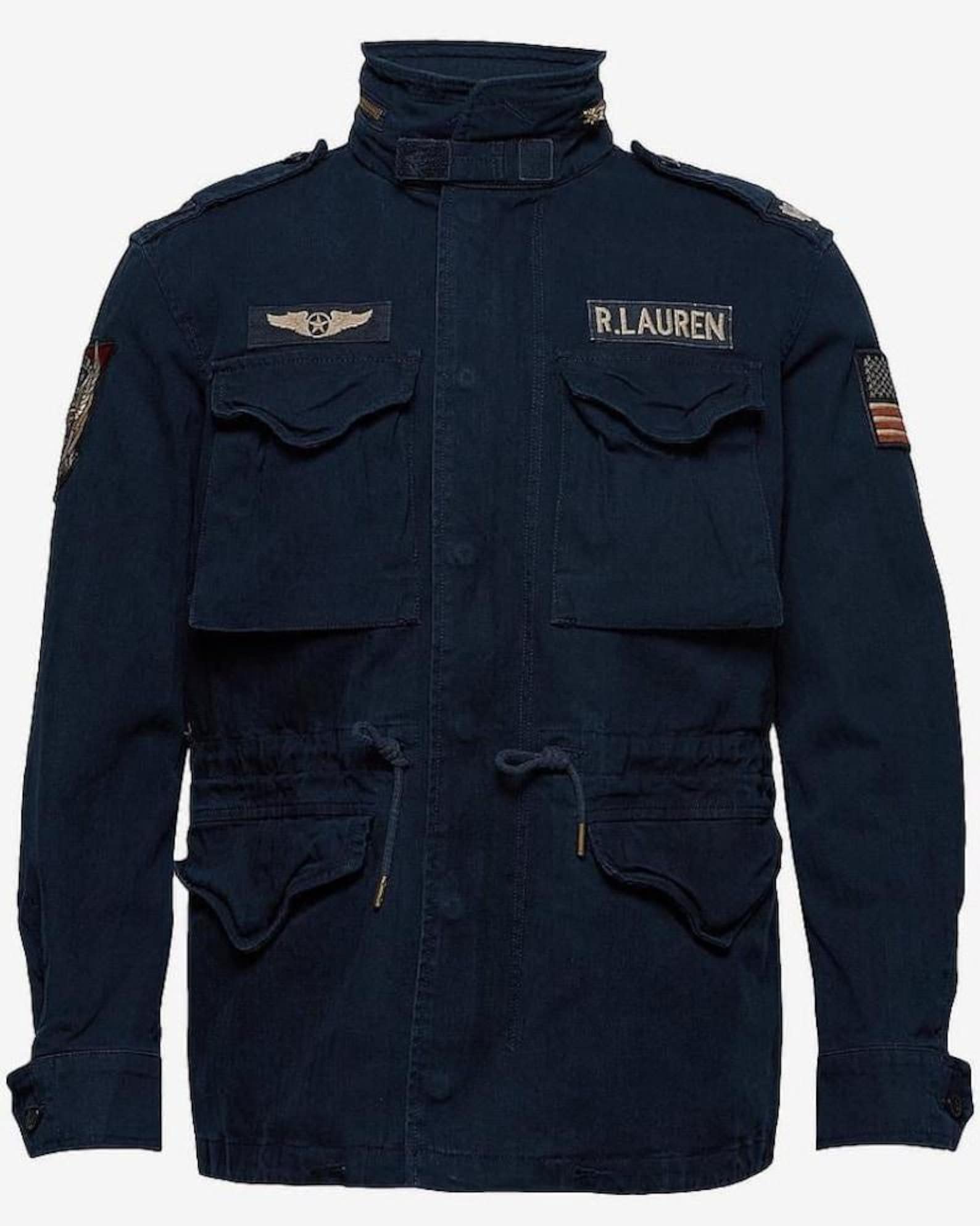 Polo by Ralph Lauren ネイビー ミリタリージャケット M Polo Ralph Lauren Iconic Field Jacket Vintage Military Style M-65