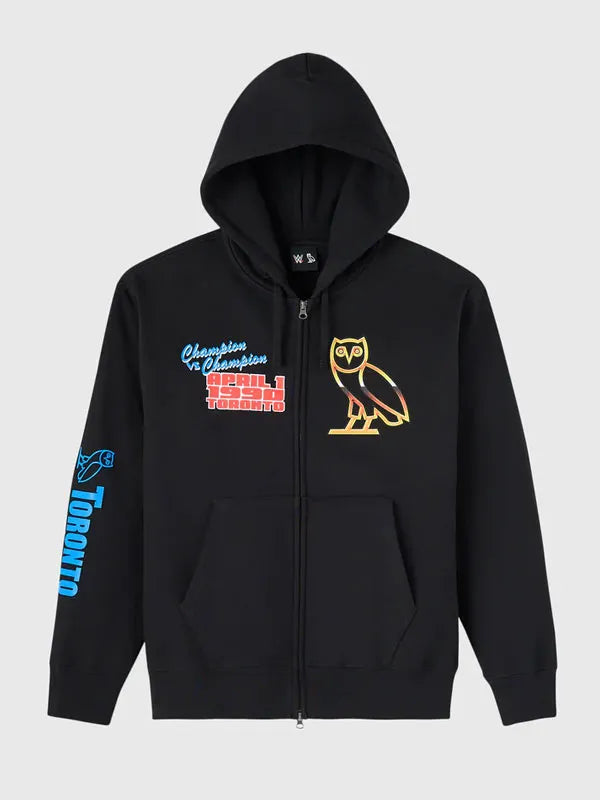 WWE Wrestlemania VI Rhea Ripley Hooded Jacket
