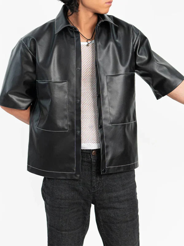 leather-button-down-shirt-for-sale