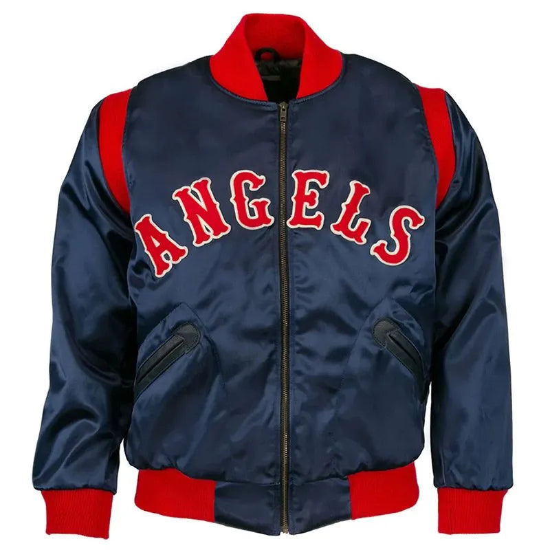 1961 LA Angels Blue Satin Jacket