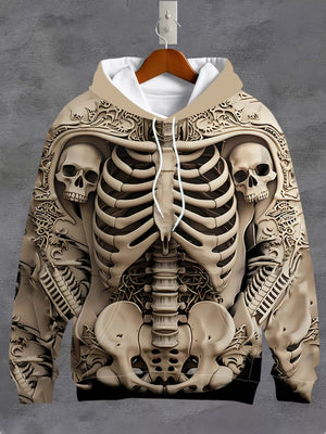 skull 3d hoodie​